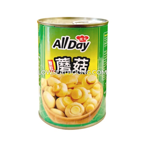 ALL DAY Mushroom Whole (Button Mushroom) - 425g/can