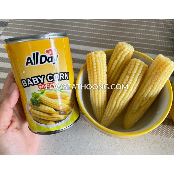 ALL DAY Baby Corn -425g/can - Image 2