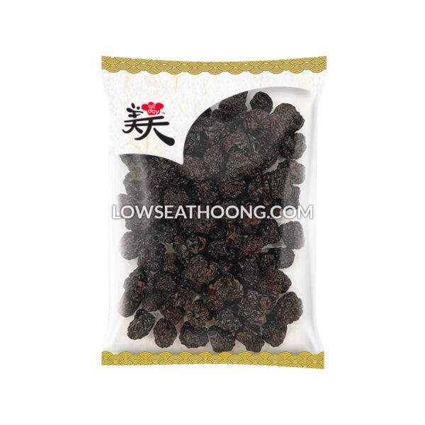 ALL DAY Round Black Dates (Black Jujube) 90 Heads-500g/pkt